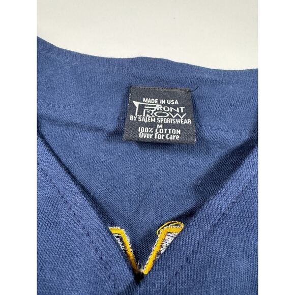 Vintage Michigan Wolverines Baseball Jersey 3/4 Sleeve Size Medium - Picture 2 of 8